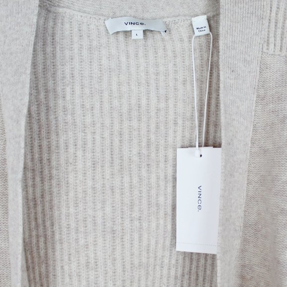 NWT Vince Open Front Wool Blend Cardigan - Picture 5 of 9